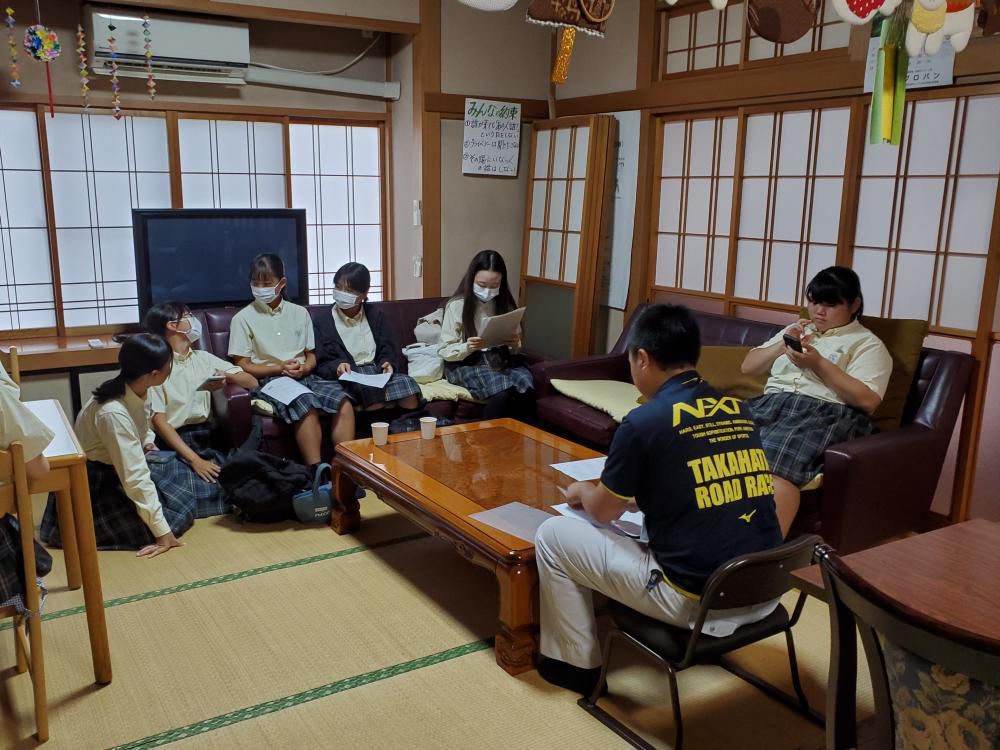 9/20　高畠町高校生ボランティアサークル「地球（テラ）」９月定例会の様子！