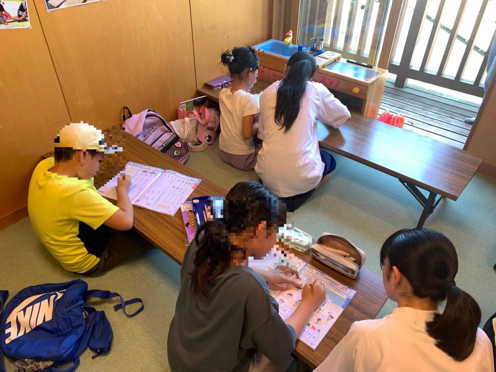 「夏の体験ボランティア」の様子9（7/30東根市：ひがしねあそびあランド）！