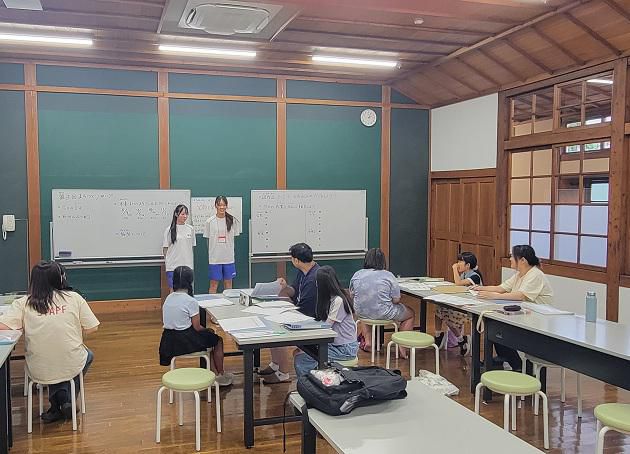 夏の体験ボランティアの様子(8/9,長井市,キッズシティランド2026)