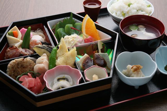 人気の「清流庵弁当（要予約）」