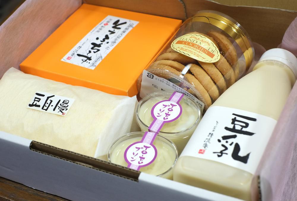 母の日ギフトは清流庵の豆腐スイーツをどうぞ。