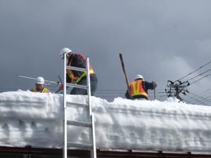 長井市建設業除雪ボランティア協議会様　除雪活動ありがとうございました。
