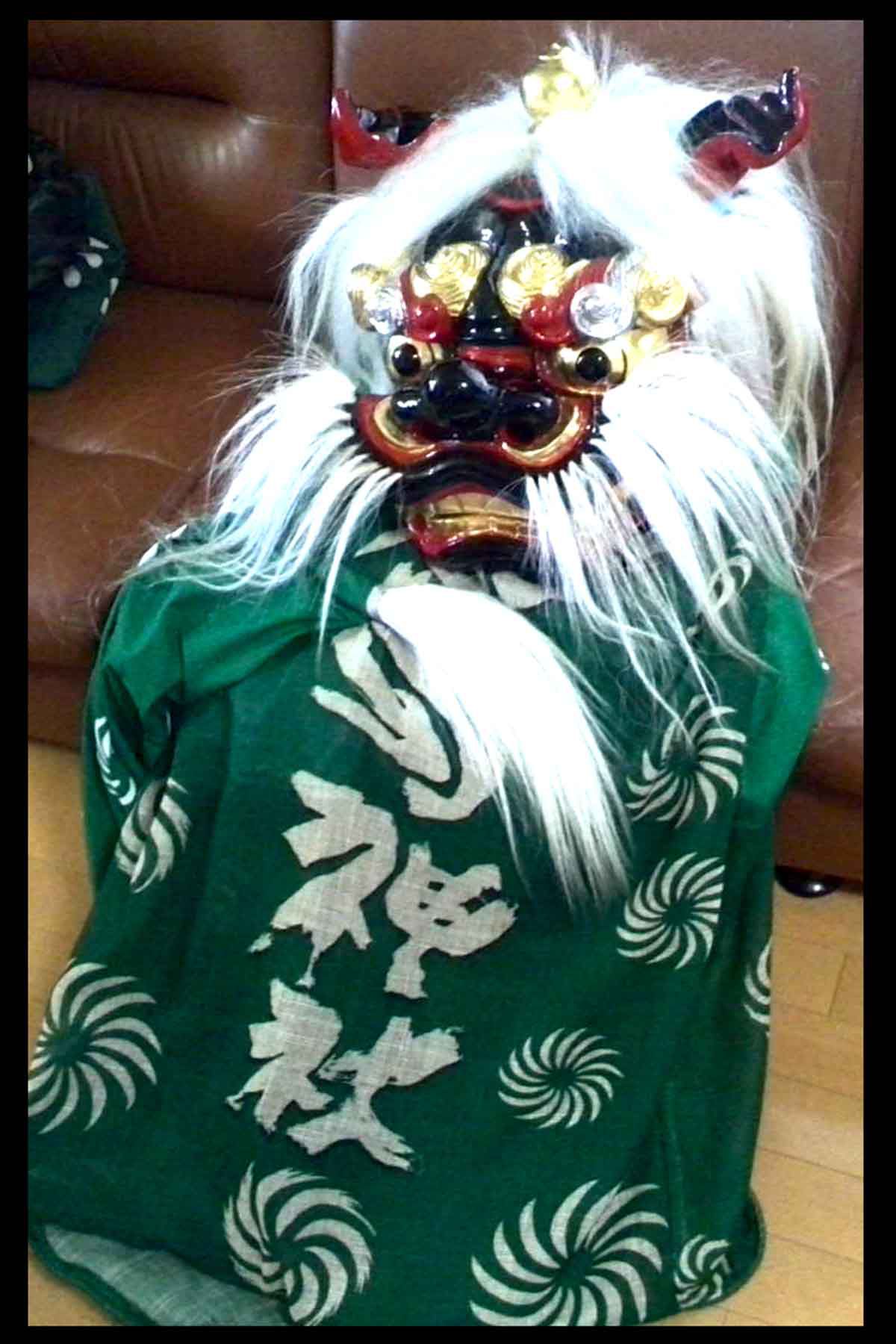 石巻の獅子完成
