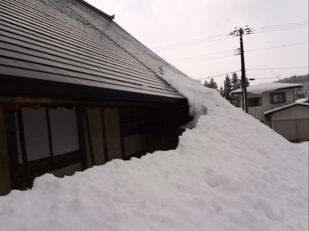 久々の雪下ろし