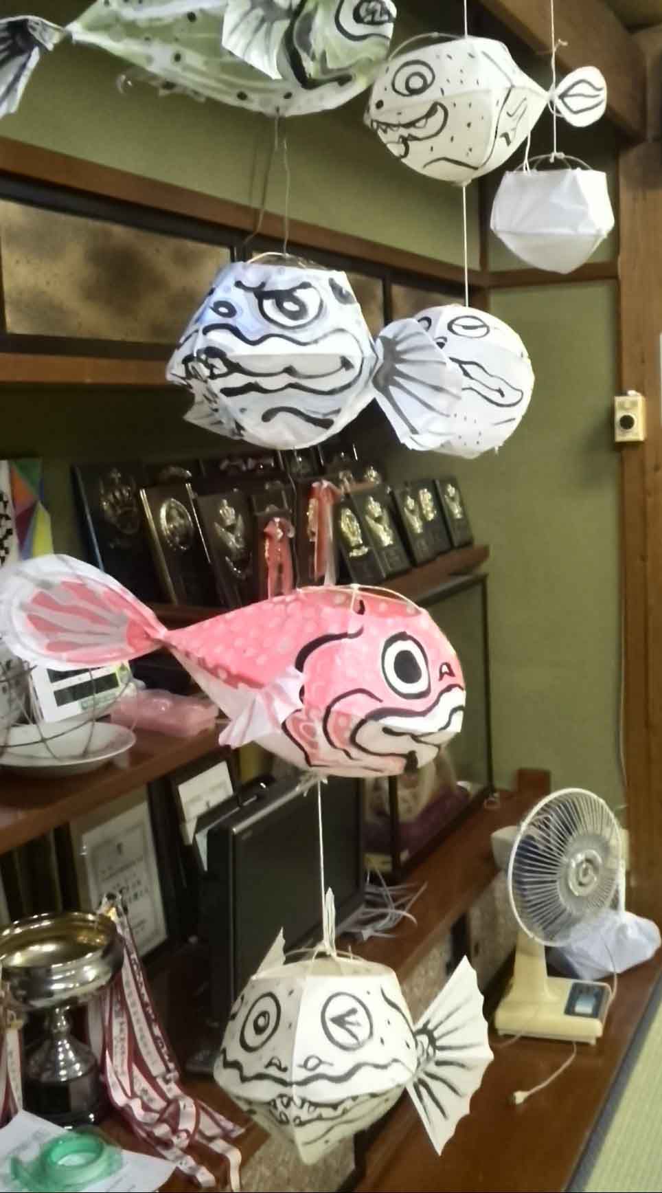 カジカ提灯作り講座