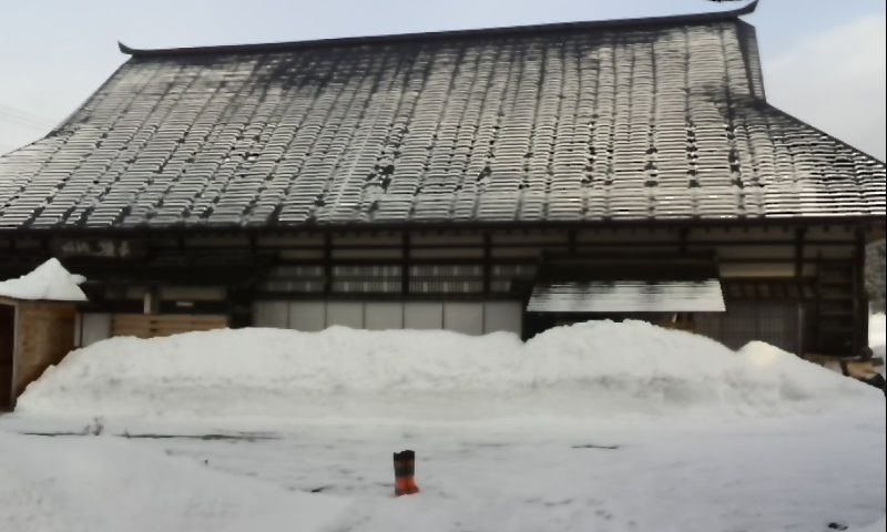 屋根模様