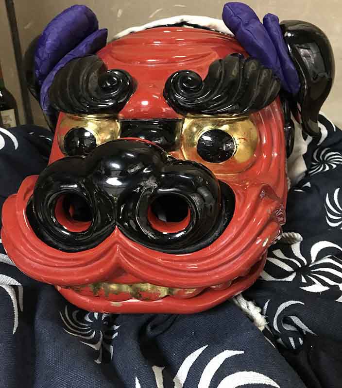 南陽市の御獅子拝見