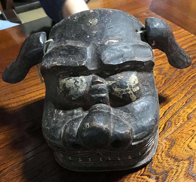 中大塚の積善寺欄間彫刻