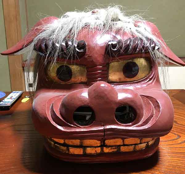 小松の割烹で獅子頭