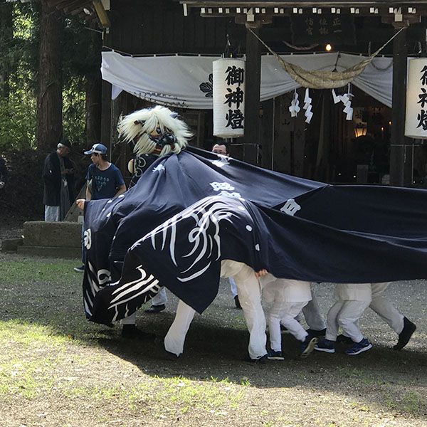 飯豊町萩生諏訪神社例祭