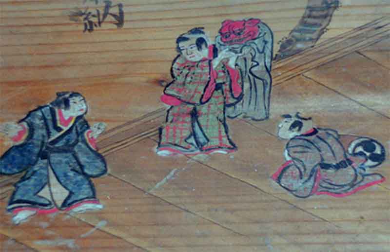 飯豊町の獅子絵馬