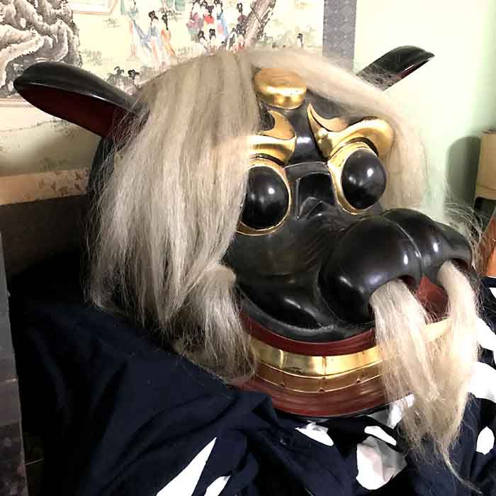 飯豊町椿へ獅子鑑定