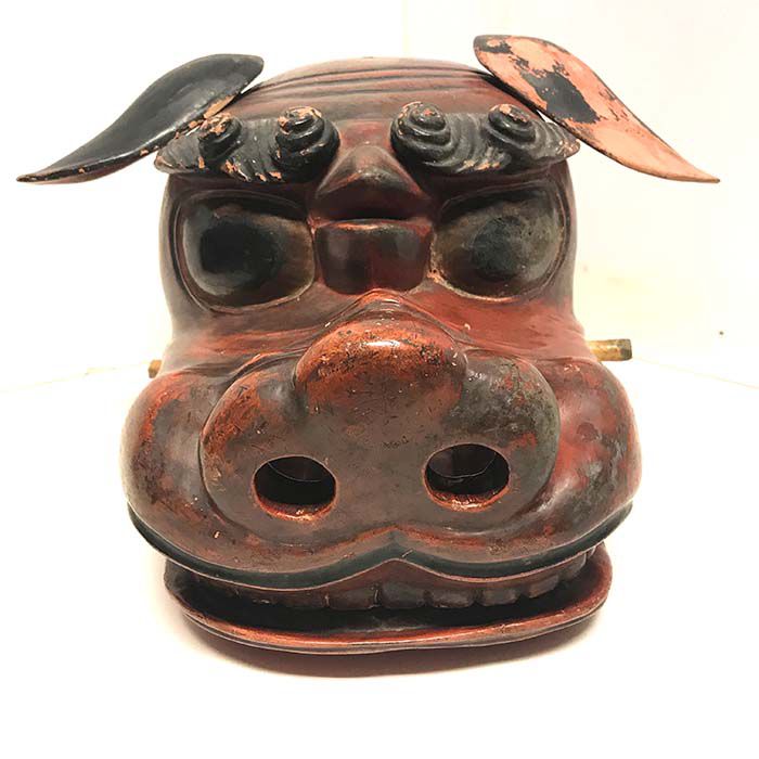 弥市の獅子発見