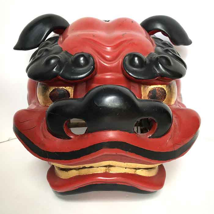 伊勢大神楽の獅子