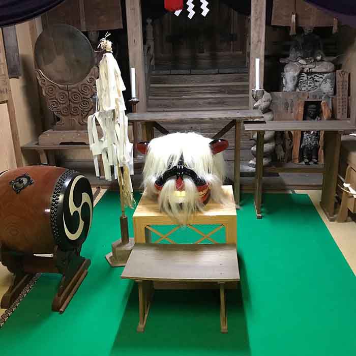 五所神社で入魂式