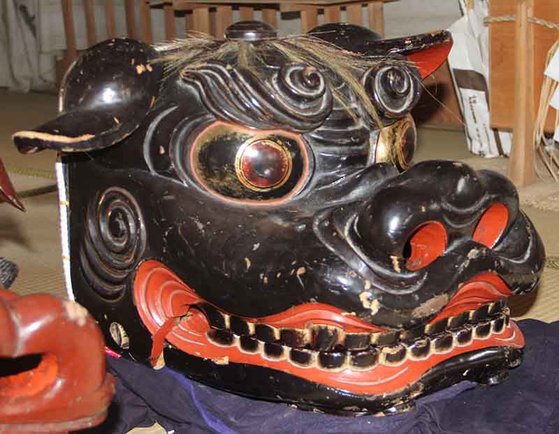 玉庭の獅子が北陸との関わりが・・・