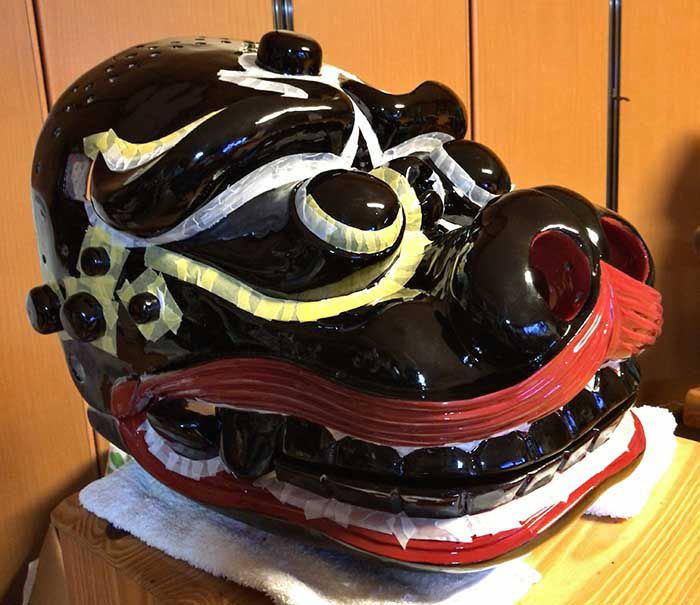 金箔貼り