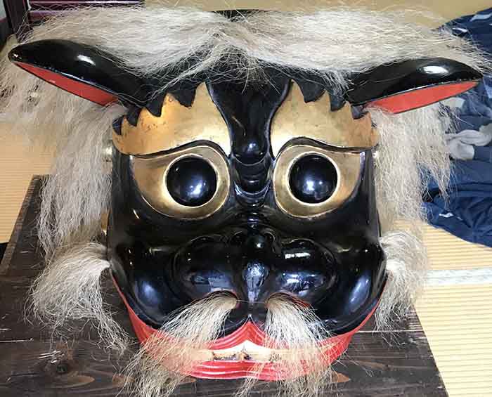 歌丸の天保九年の獅子頭