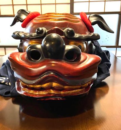 東根の六田神楽来訪