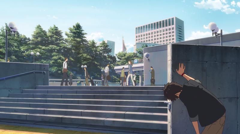 アニメ「君の名は。」聖地5　～JR四ツ谷駅前～