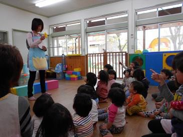 4月生まれのお誕生会。