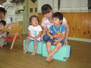 8月生まれのひまわり誕生会