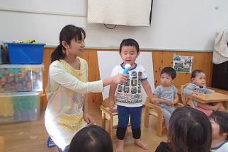９月生まれの「お月見」誕生会