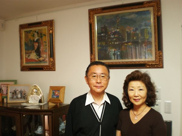梅津伸一氏ご夫婦にお会いしてきました。
