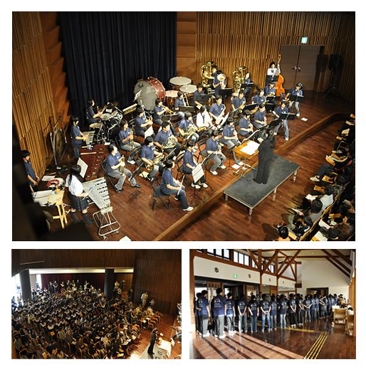 白鷹町立西中学校吹奏楽部演奏発表会