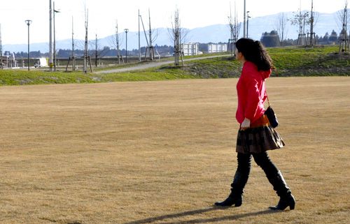 ダンサーの森下真樹さんが来館されました