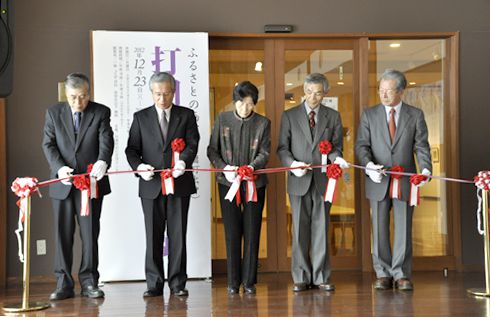 打田早苗「童歳時記」「昔の小学生」展オープニングセレモニー
