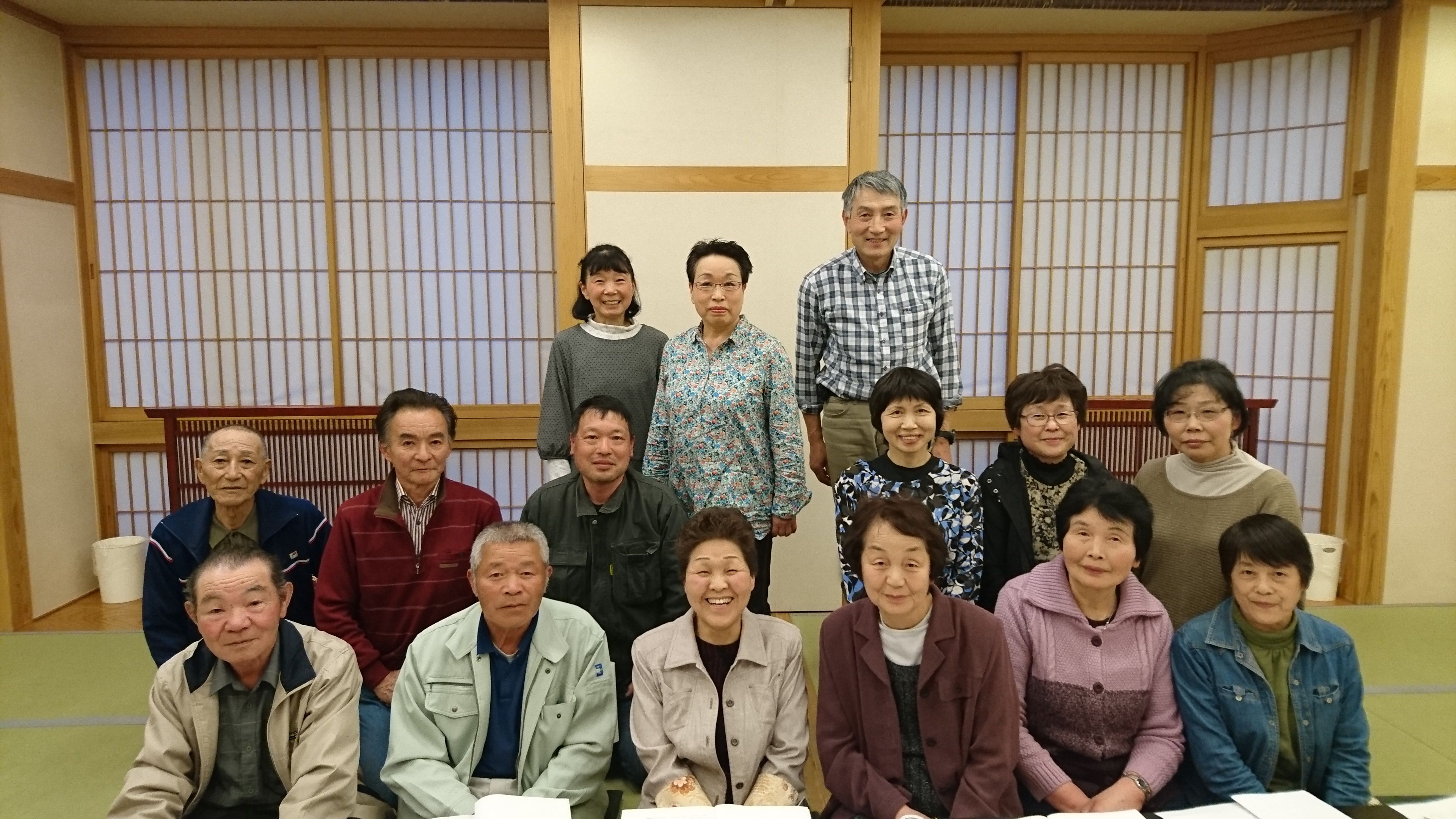 しらさぎ荘農産物の会！