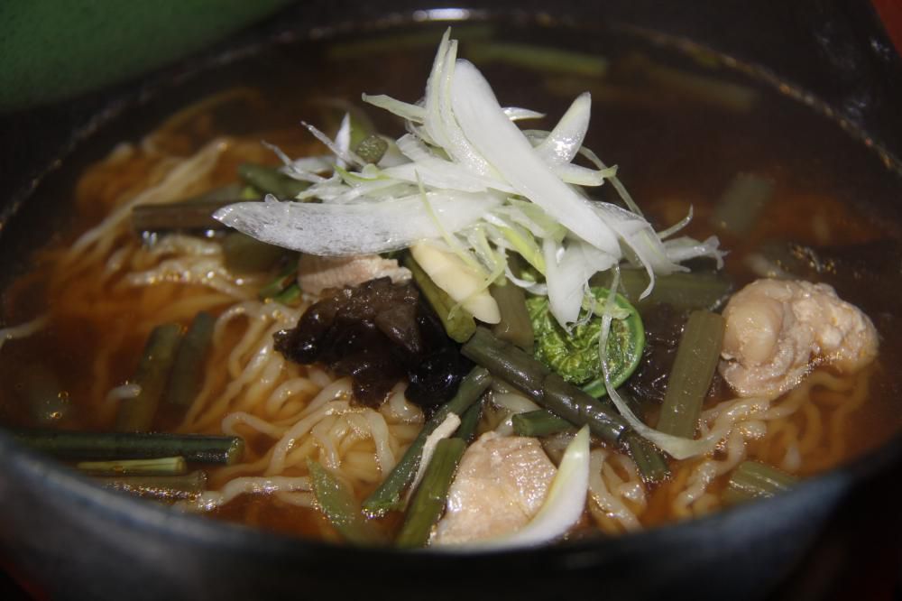 当店イチ押し　山菜ラーメン