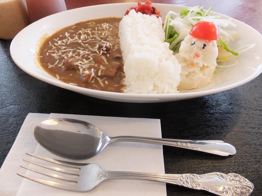 白川ダムカレーいよいよデビュー