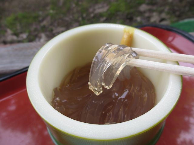 のどごし爽やか「突き立てところ天」