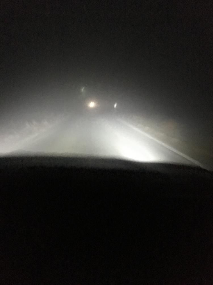 霧がすごい！