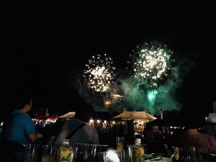 ながい水まつり/最上川花火大会が開催されました