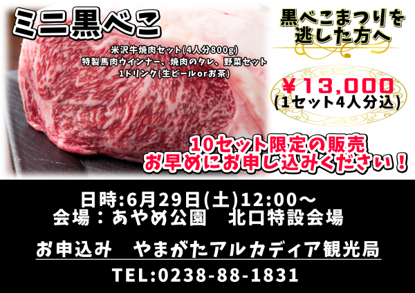 【あやめまつり】ミニ黒べこについて