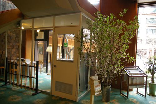 喫煙所が出来ました