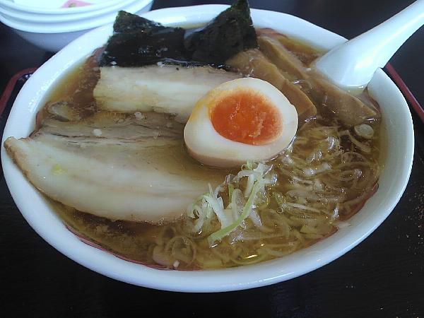 山形市「麺辰」とっつあんラーメン太麺＋メンマまし