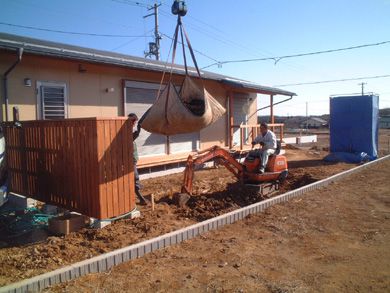 現場Report／泉崎S邸／造成地を畑に変える