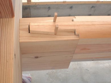 【AKO house】 継手や金物の工夫