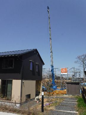 【郡山市富久山・ドミノA邸 】 建方スタート