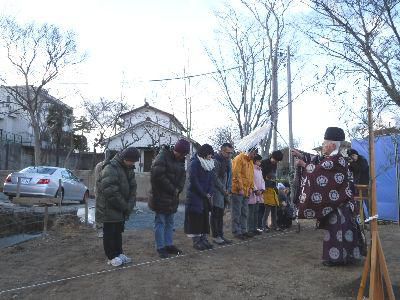【郡山市富久山・ドミノＹ邸 】 地鎮祭