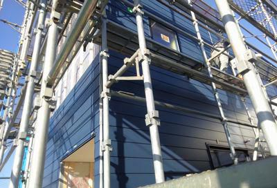 「郡山市台新・シンプルノートＹ邸」 屋根・外壁仕上げ