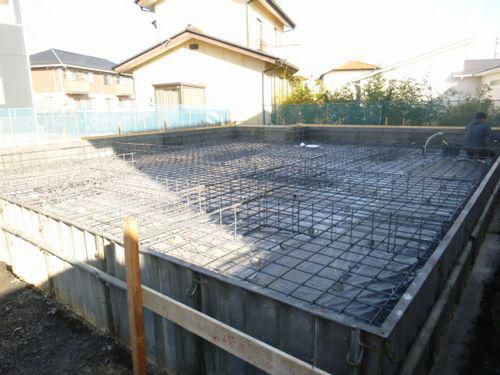 「福島市方木田・シンプルノートＹ邸」基礎にもしっかり養生