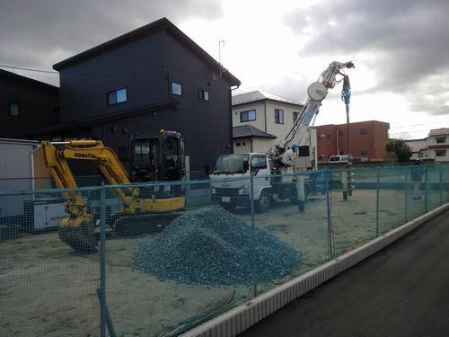 「郡山市富久山町・シンプルノートＫ邸」環境にもエコな地盤改良