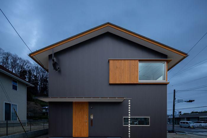【PHOTO gallery】二本松市榎戸・建築家とつくるＩ邸「外観」