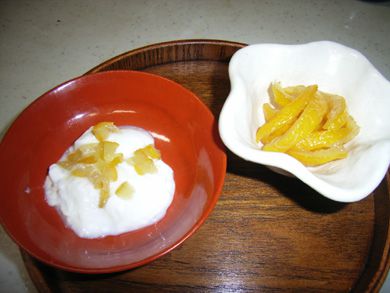 柚子の皮の砂糖煮