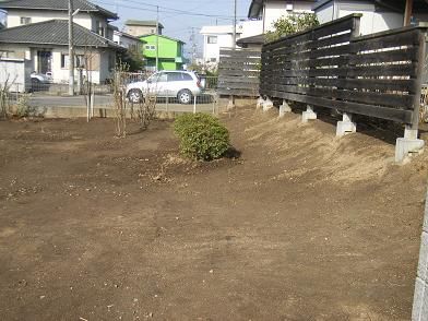 庭造り始めました。（その１）